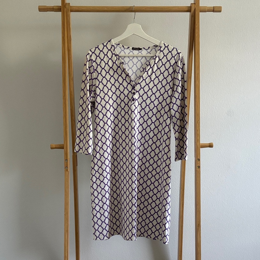 J.McLaughlin Purple Chain Link Dress